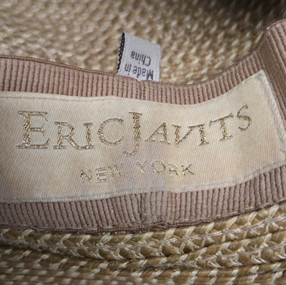 Eric Javits Bella Straw Wide-Brim Sun Hat - Picture 14 of 16